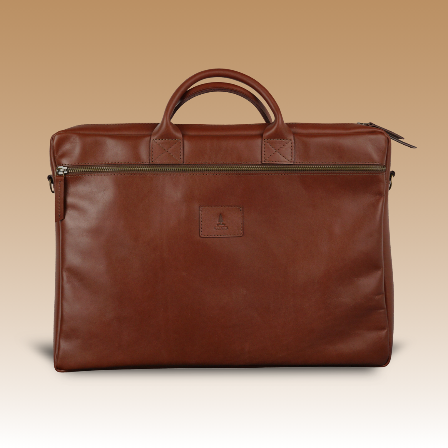 Caballo-Laptoptasche aus Leder